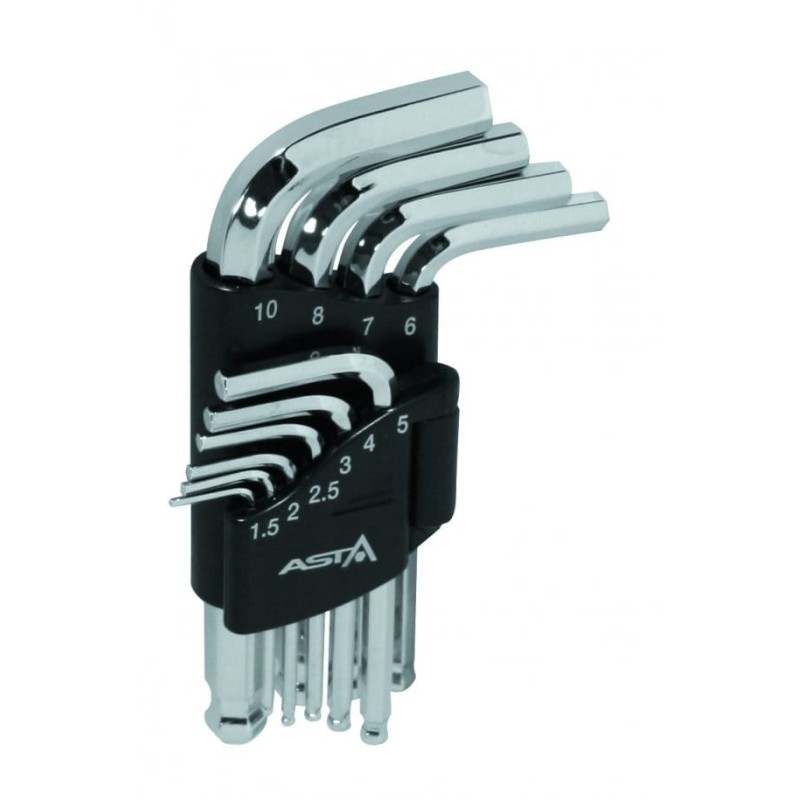 Klucze ampulowe - zestaw krótkie