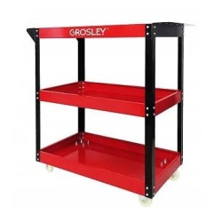 Wózek warsztatowy 3 półkowy do przewożenia części