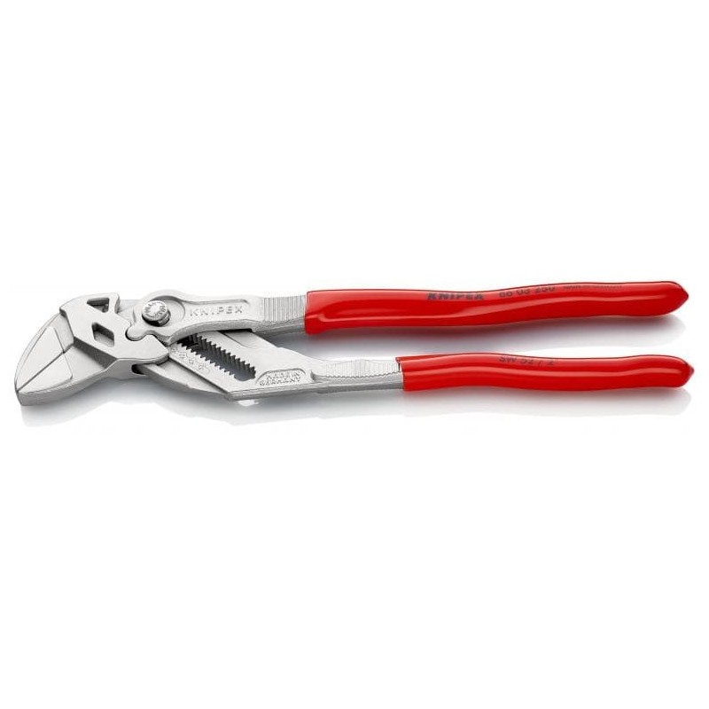 Szczypce klucz 250 mm niklowane 13 pozycji regulacji KNIPEX