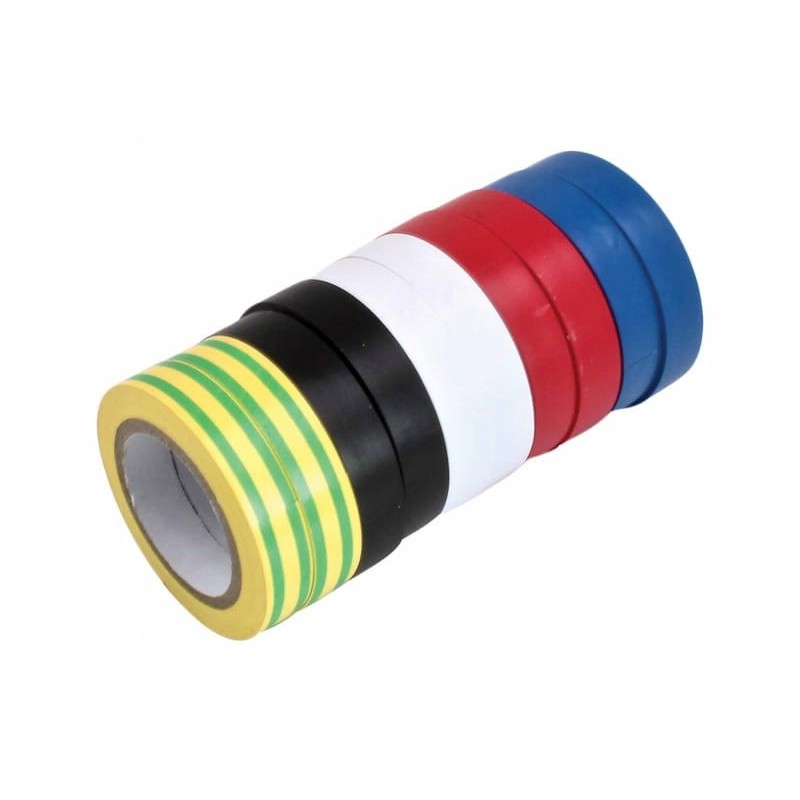 Taśma elektro izolacyjna izolacja pcv 10 szt x 10m