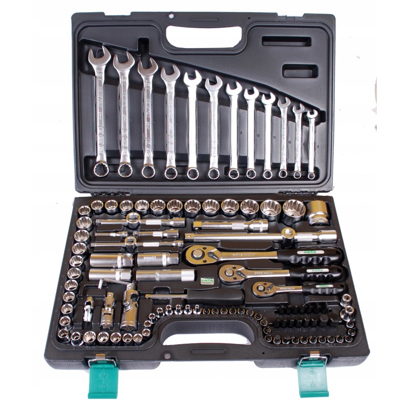 Zestaw kluczy 111szt honidrive 1 2 1 4 3 8 honiton w walizce