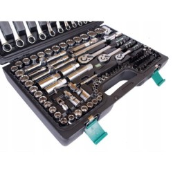 Zestaw kluczy 111szt honidrive 1/2 1/4 3/8 honiton w walizce