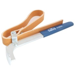 Oil filter strap spanner with handle