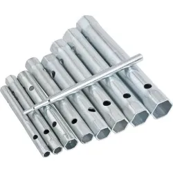 Set of combination tube spanners 6-22mm