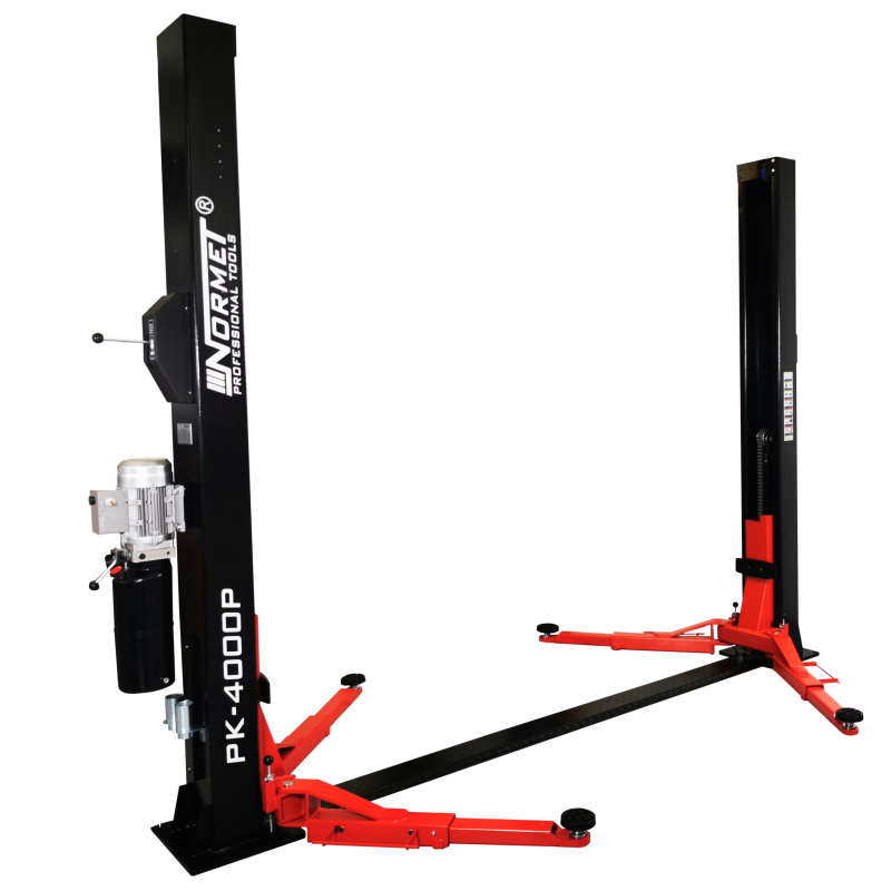 Podnośnik dwukolumnowy normet pk-4000p 230v 400v 4T