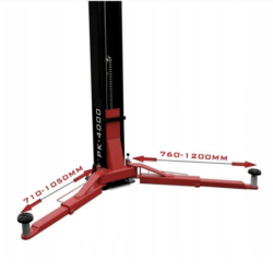 Podnośnik dwukolumnowy normet 4 T 230v/400v