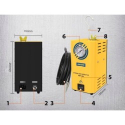 Dymny tester szczelności układów generator dymu sdt202