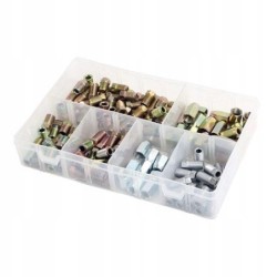 Zestaw złączy nakrętek i śrub do przewodów hamulcowych