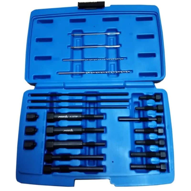 Zestaw do demontażu i naprawy gwintów świec żarowych