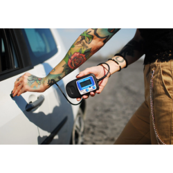 Profesjonalny miernik grubości lakieru z sondą na przewodzie