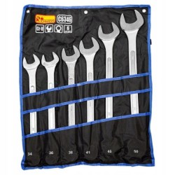 Richmann zestaw klucze płasko-oczkowe 34-50mm 6 elementów płachta c6346