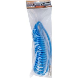 Pneumatyczny przewód spiralny wąż z szybkozłączami 5m