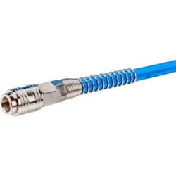 Pneumatyczny przewód spiralny wąż z szybkozłączami 15m