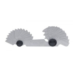 Wzorzec sprawdzian zarysu gwintów calowych 0,25mm-6mm 60 stopni