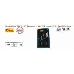 Klucze oczkowe e torx e6-e24