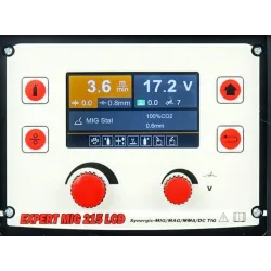 Migomat nowej generacji expert mig 215 lcd tig synergia alu
