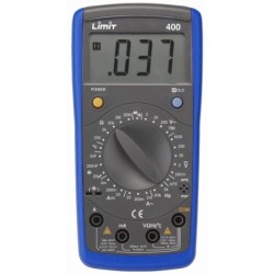 Multimetr cyfrowy z ręcznym wyborem zakresu limit