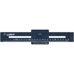 Przymiar traserski aluminiowy limit 200mm