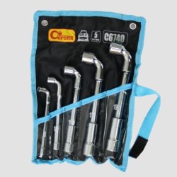 Klucze fajkowe 5 elem. 8-19 mm.