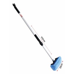 Szczotka teleskopowa do mycia tir bus długa dokładna 1.56m