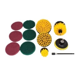 Zestaw szczotek do alufelg silnika pady szlifierskie