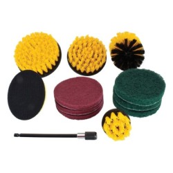 Zestaw szczotek do alufelg silnika pady szlifierskie