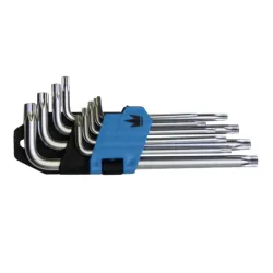 Klucze torx corona t10-t50 c.v. 9 elem