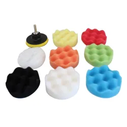 Paint polishing sponge set 80mm 9el