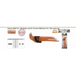 Klucze torx exclusive s2 długie t10-50