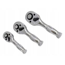 Zestaw grzechotka 3 sztuki 1/4 3/8 1/2 satra