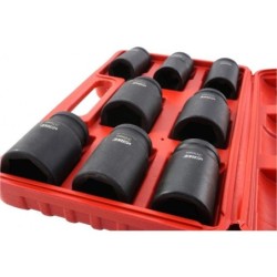 Zestaw nasadek udarowych 3/4″ 24-38 mm verke