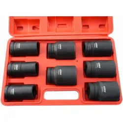 Zestaw nasadek udarowych 3/4″ 24-38 mm verke