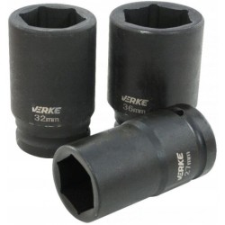 Zestaw nasadek udarowych 3/4″ 24-38 mm verke