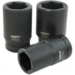 Zestaw nasadek udarowych 3/4″ 24-38 mm verke