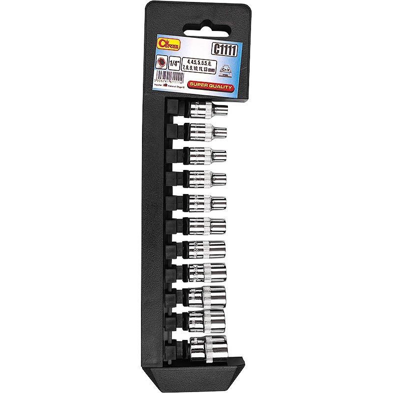 Nasadki klucze nasadowe 1 4 4-13MM Richmann