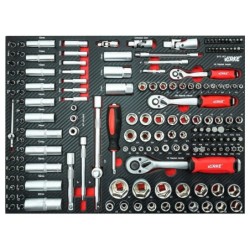 Wózek narzędziowy z wyposażeniem dla mechanika 306 elementów