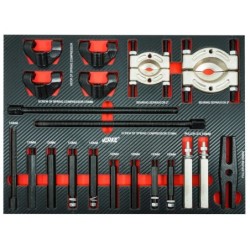 Wózek narzędziowy z wyposażeniem dla mechanika 306 elementów