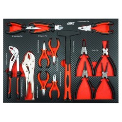 Wózek narzędziowy z wyposażeniem dla mechanika 306 elementów