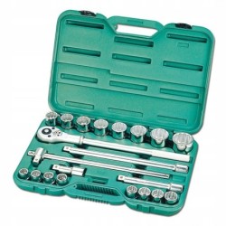 Zestaw kluczy 3/4" 12-kątne honiton h6221 21el w walizce