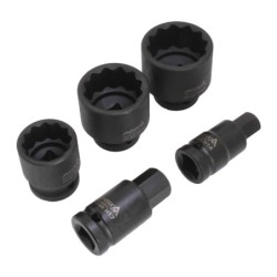 Nasadki udarowe do piast 12kąt. 1/2″ – 5szt