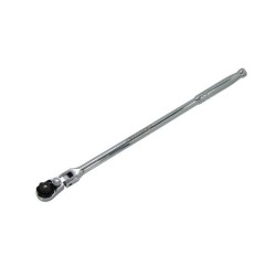 Ráčna s gombíkovou poistkou 1/4" ohybná hlava