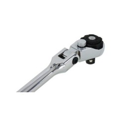 Grzechotka z blokadą pokrętła 1/2" elastyczna główka