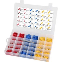 Zestaw konektorów żeńskie męskie 480szt