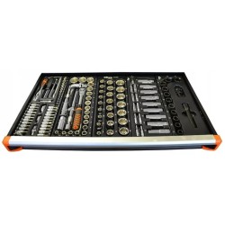 Wózek narzędziowy z wyposażeniem 736 elementów