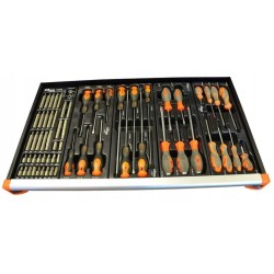 Wózek narzędziowy z wyposażeniem 736 elementów