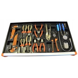 Wózek narzędziowy z wyposażeniem 736 elementów