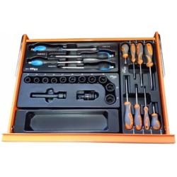 Wózek z wyposażeniem warsztatowy richmann 453 el