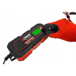 Prostownik automatyczny ładowarka do akumulatora lcd 6v 12v 6a