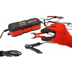 Prostownik automatyczny ładowarka do akumulatora lcd 6v 12v 6a