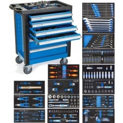 Wózek narzędziowy szafka z narzędziami 214 el hogert